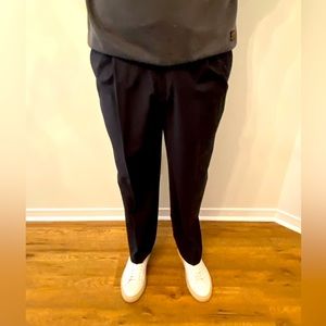 Zara Men’s Regular Fit Dress Pants - Navy Blue